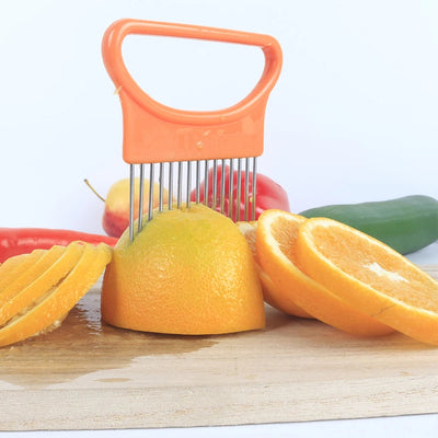 Onion Cutter Vegetables Slicer Tomato Cutting Aid Holder Guide Slicing Kitchen Accessories Gadgets 2025