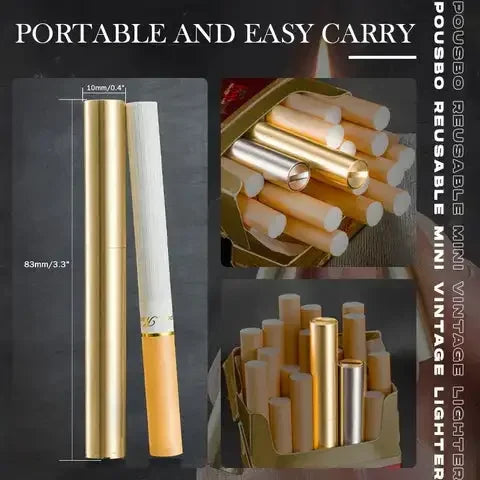 2025 New Creative Unusual Copper Kerosene Lighter Nunchaku Retro Grinding Wheel Lighter Foldable Portable Men's Exquisite Gift