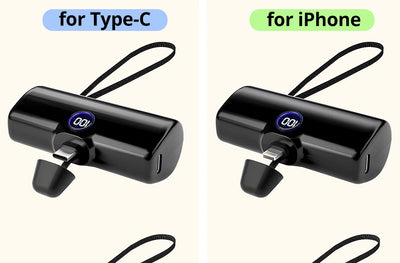 Liboer Fast Charging Portable Power Bank LED Display Mobile External Battery for iPhone Samsung Xiaomi OPPO Compact Powerbank