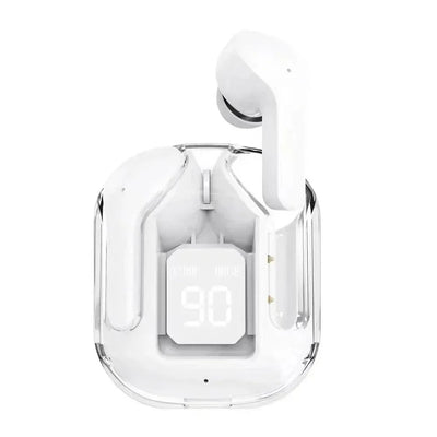 True Wireless Bluetooth Headset Transparent Design with LED Digital Display Stereo Sound TWS Earphones for Sports Working-Air 31