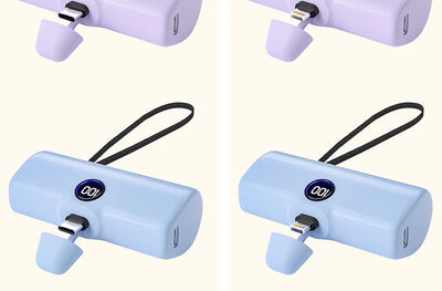 Liboer Fast Charging Portable Power Bank LED Display Mobile External Battery for iPhone Samsung Xiaomi OPPO Compact Powerbank