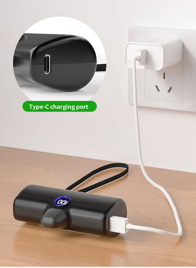 Liboer Fast Charging Portable Power Bank LED Display Mobile External Battery for iPhone Samsung Xiaomi OPPO Compact Powerbank