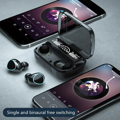 New wireless Bluetooth headphones with noise cancellation for sports, mini, compatible with Xiaomi, Huawei, vivo, OPPO and Apple