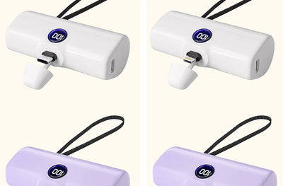 Liboer Fast Charging Portable Power Bank LED Display Mobile External Battery for iPhone Samsung Xiaomi OPPO Compact Powerbank