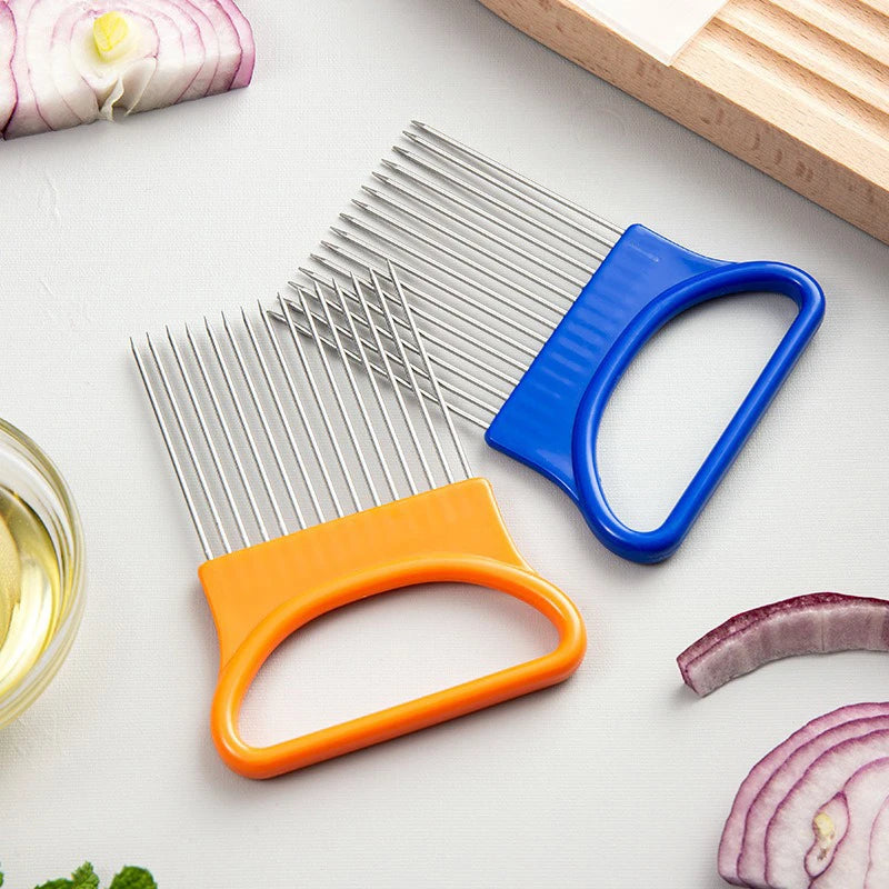 Onion Cutter Vegetables Slicer Tomato Cutting Aid Holder Guide Slicing Kitchen Accessories Gadgets 2025