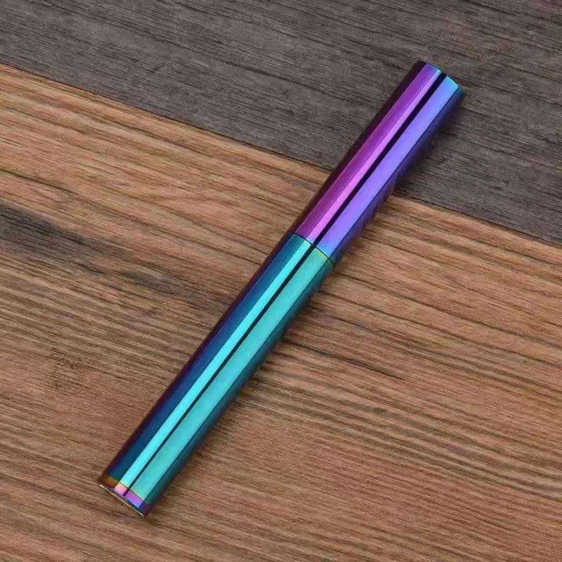 2025 New Creative Unusual Copper Kerosene Lighter Nunchaku Retro Grinding Wheel Lighter Foldable Portable Men's Exquisite Gift